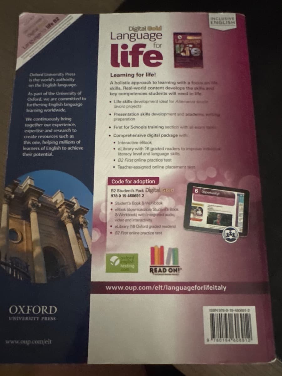 LANGUAGE FOR LIFE B2 DIGITAL GOLD - foto 2