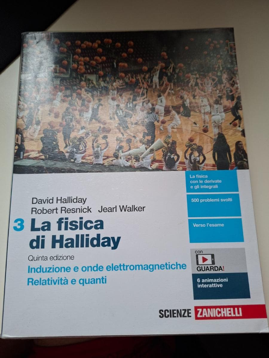 FISICA DI HALLIDAY (LA) 5ED - VOLUME 3 (LDM) - foto 1