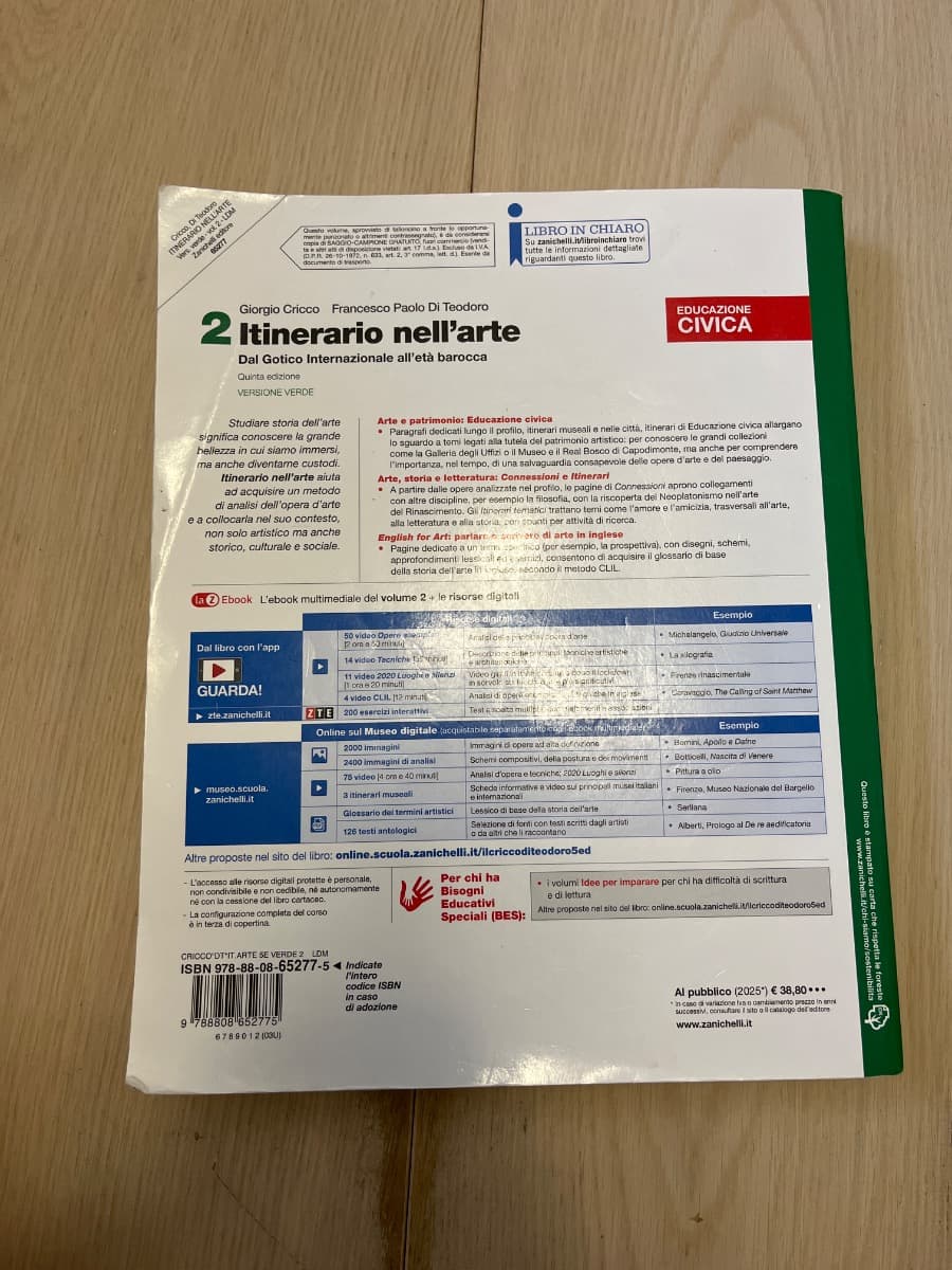 ITINERARIO NELL'ARTE EDIZIONE VERDE 5ED - VOLUME 2 (LDM) - foto 2