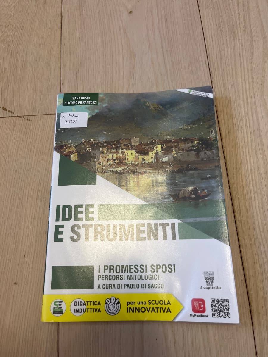 IDEE E STRUMENTI - I PROMESSI SPOSI PERCORSI ANTOLOGICI - foto 1