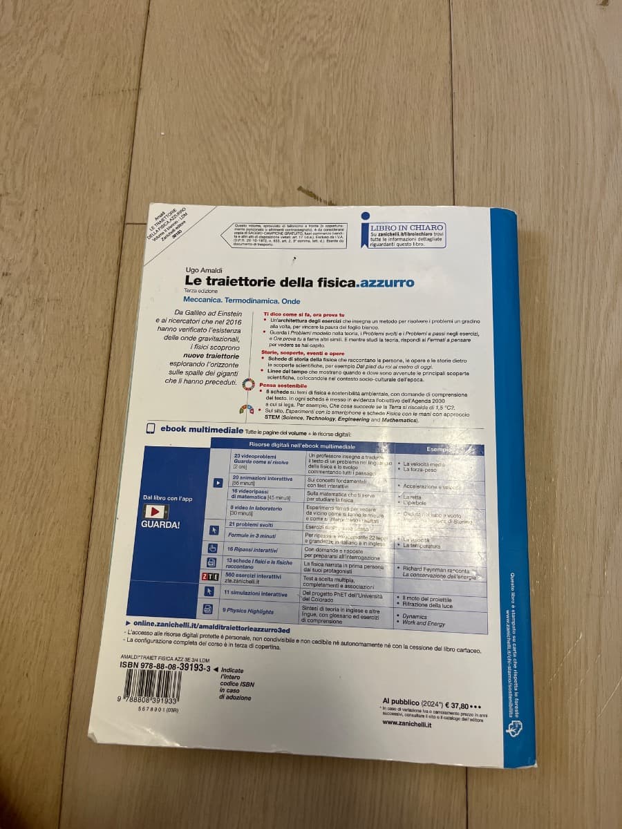 TRAIETTORIE DELLA FISICA.AZZURRO (LE) 3ED - VOLUME SECONDO BIENNIO (LDM) - foto 2