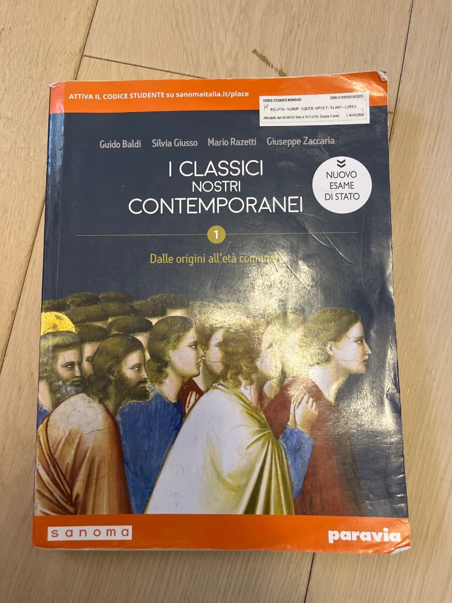 CLASSICI NOSTRI CONTEMPORANEI 1 EDIZIONE NUOVO ESAME DI STATO (I) - foto 1