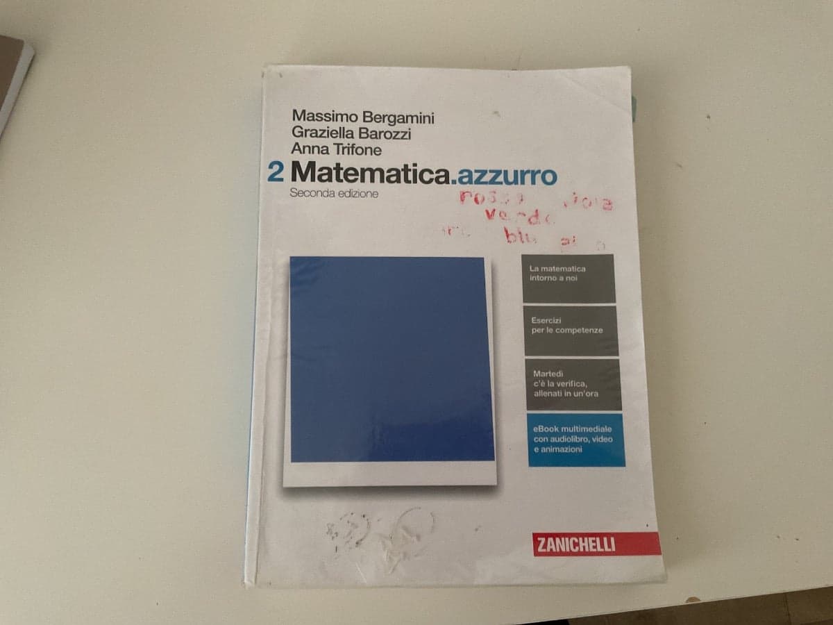 MATEMATICA.AZZURRO 2ED. - VOLUME 2 (LDM) - foto 1
