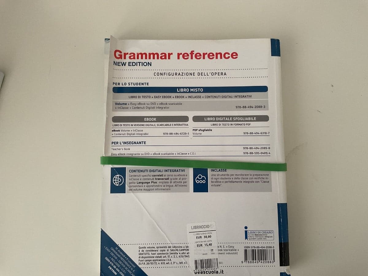 GRAMMAR REFERENCE NEW EDITION - VOLUME + EASY BOOK (SU DVD) + EBOOK - foto 2