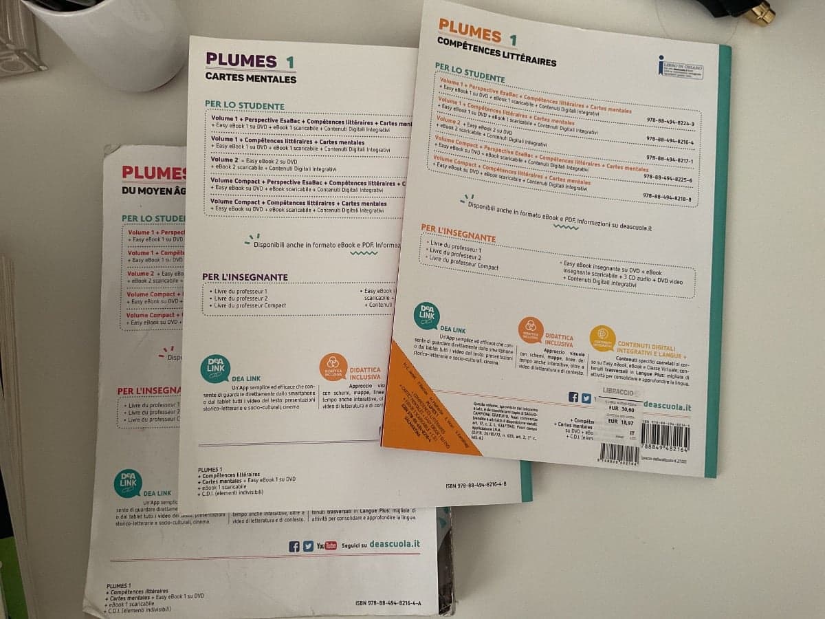 PLUMES VOLUME 1 + COMPÉTENCES LITTÉRAIRES + CARTES MENTALES + EBOOK - foto 2