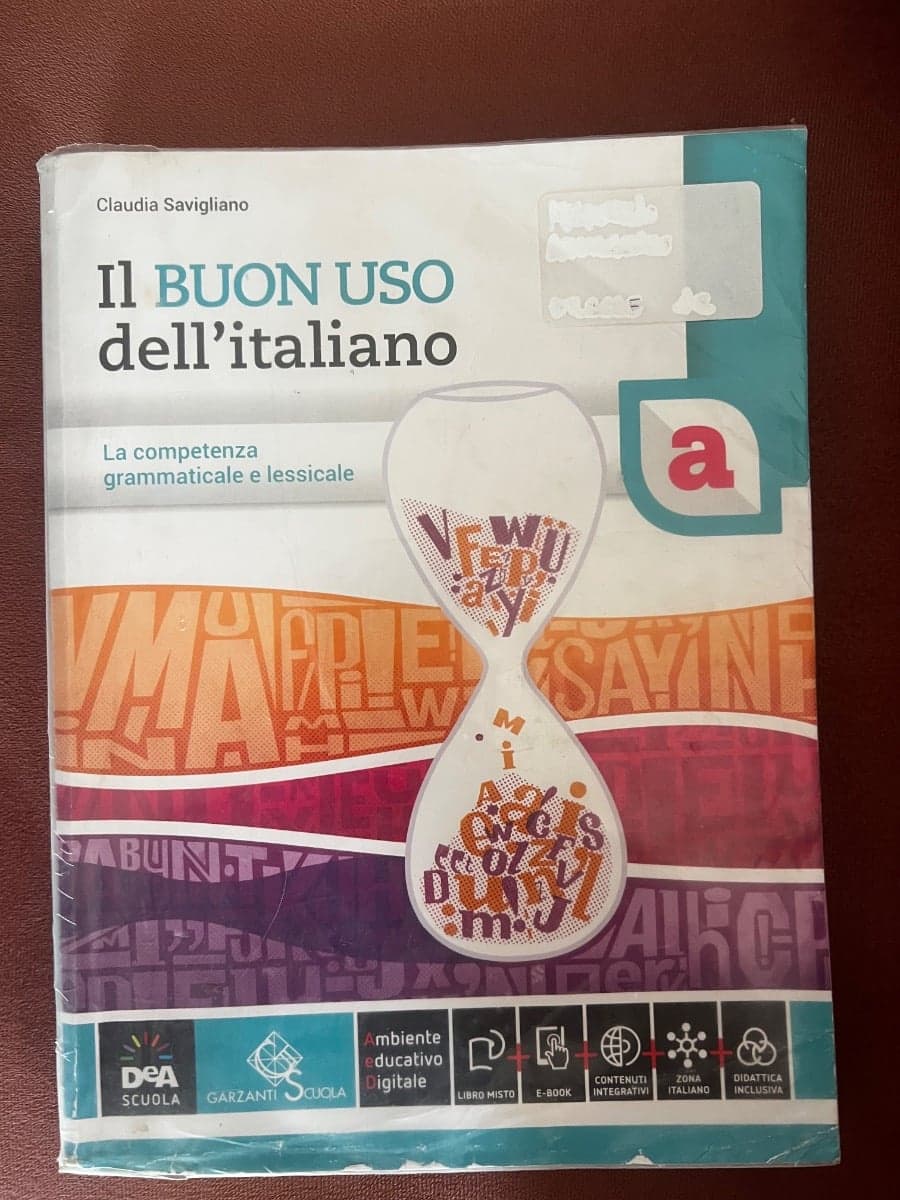 BUON USO DELL'ITALIANO (IL) VOLUME A + EBOOK + VOLUME B + EBOOK - foto 1