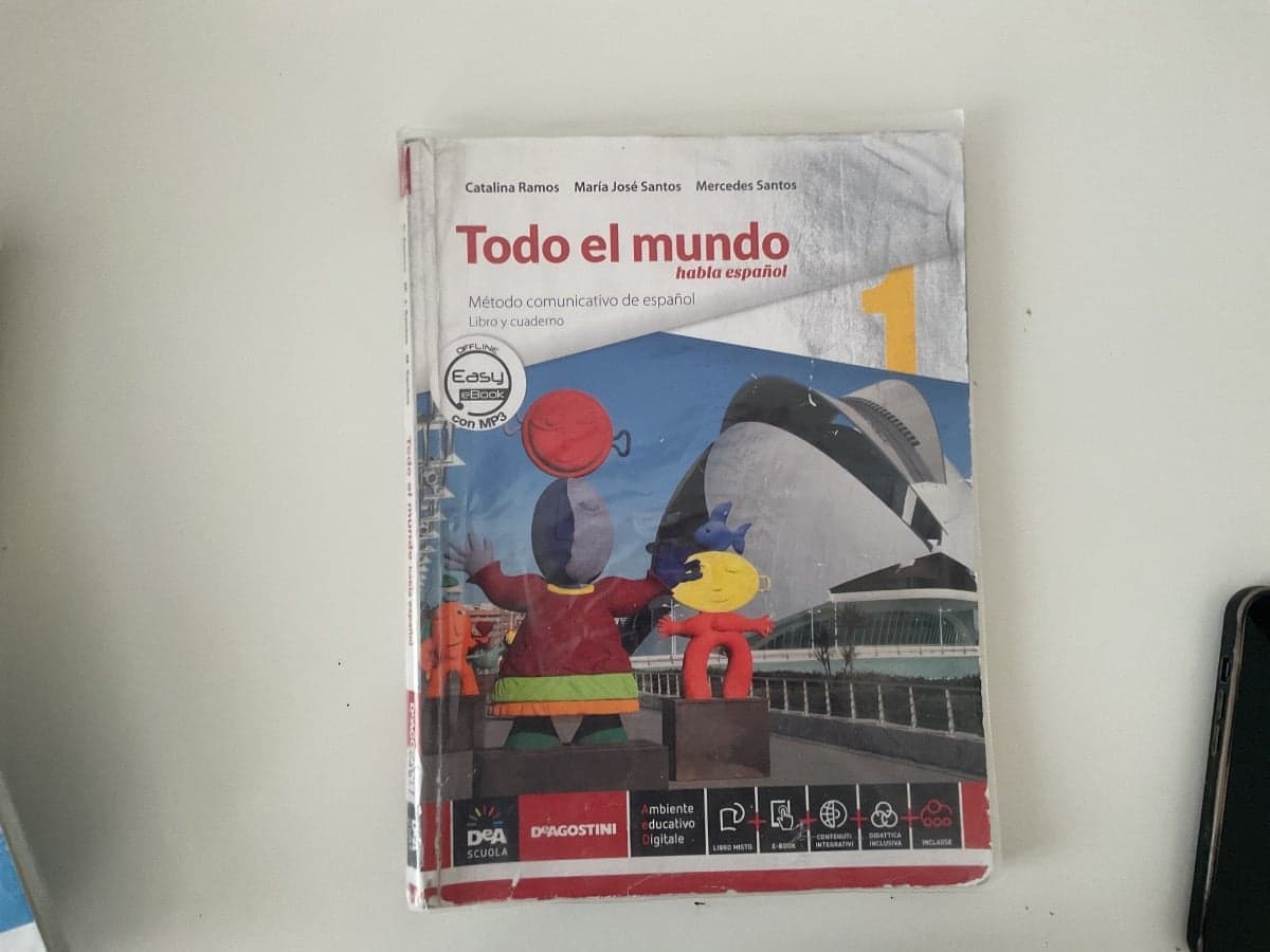 TODO EL MUNDO - LIBRO ALUMNO 1 E CUADERNO 1 + EBOOK 1 (ANCHE SU DVD) - foto 1