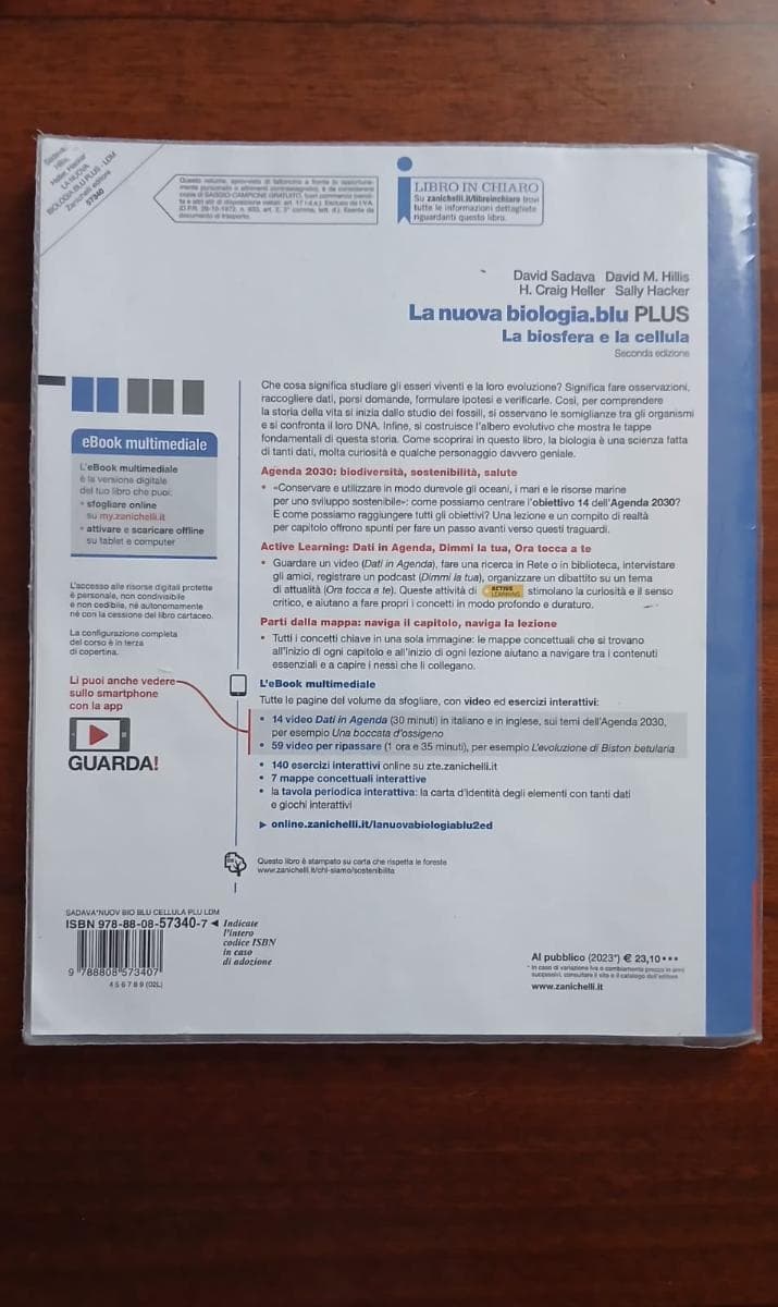 NUOVA BIOLOGIA.BLU 2ED. (LA) - LA BIOSFERA E LA CELLULA PLUS (LDM) - foto 2