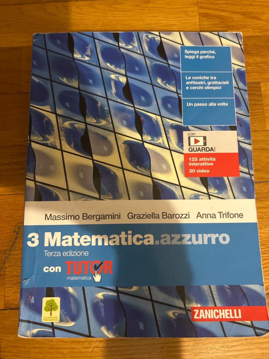 MATEMATICA.AZZURRO 3ED. - VOL. 3 CON TUTOR (LDM) - foto 1