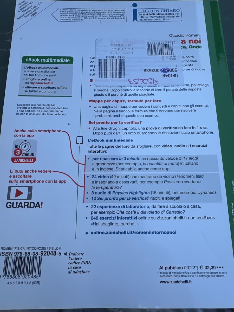 FISICA INTORNO A NOI (LA) - VOLUME PER IL SECONDO BIENNIO (LDM) - foto 2
