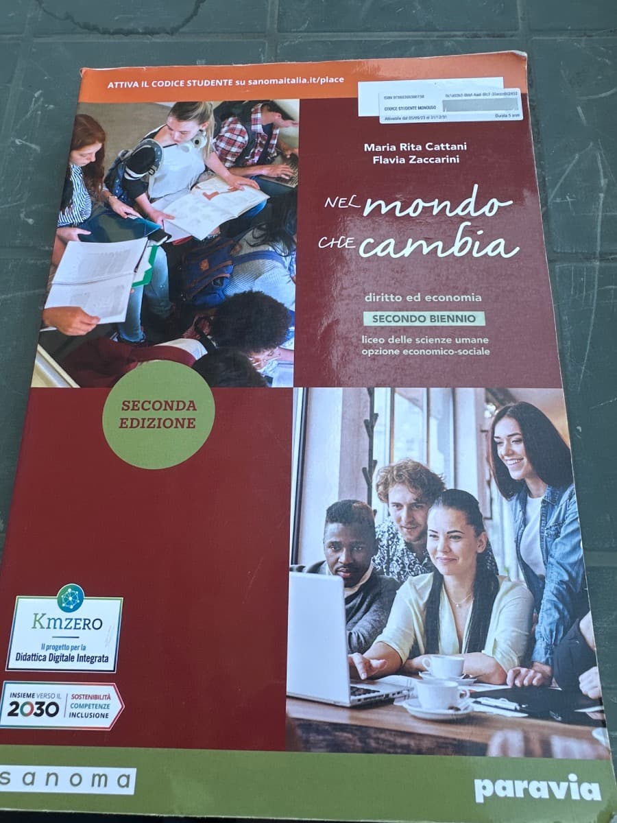 NEL MONDO CHE CAMBIA SECONDA EDIZIONE - SECONDO BIENNIO - foto 1