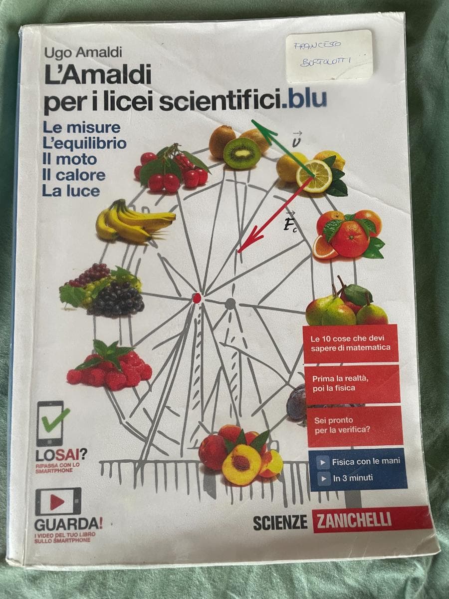 AMALDI PER I LICEI SCIENTIFICI BLU (L') - VOLUME UNICO (LDM) - foto 1