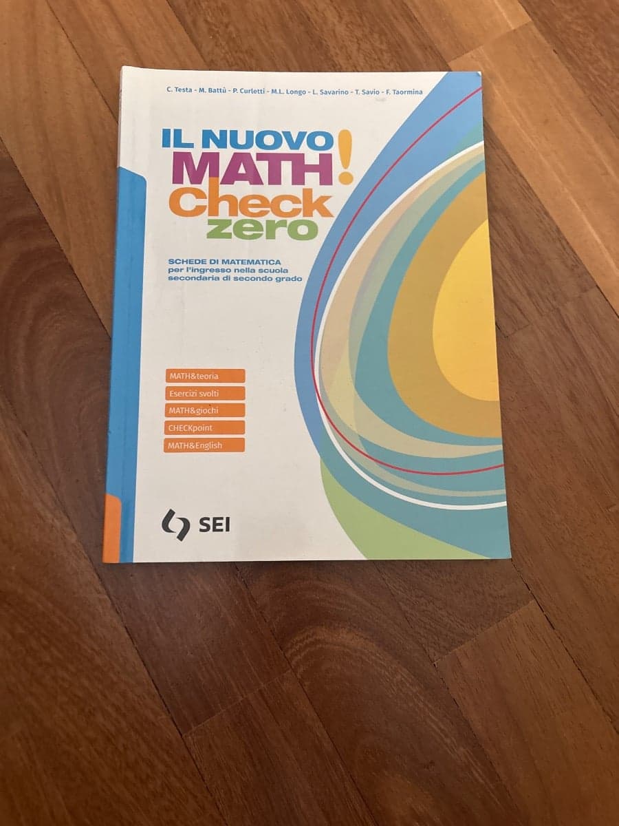 NUOVO MATH! CHECK 0 (IL) - foto 1