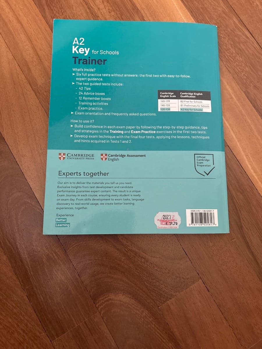 KEY FOR SCHOOLS TRAINER FOR UPDATE 2020 EXAM - foto 2