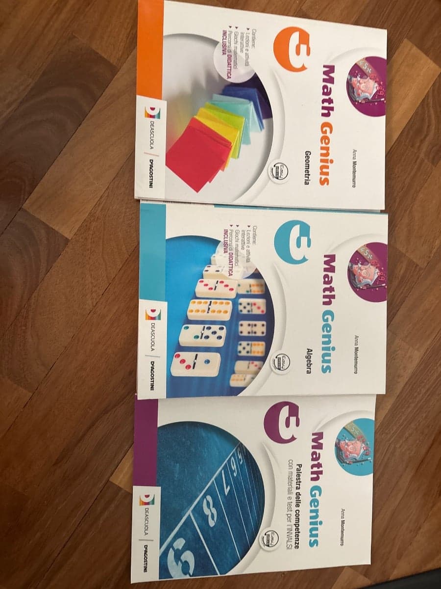 MATH GENIUS ALGEBRA + GEOMETRIA 3 + EBOOK (ANCHE SU DVD) - foto 1