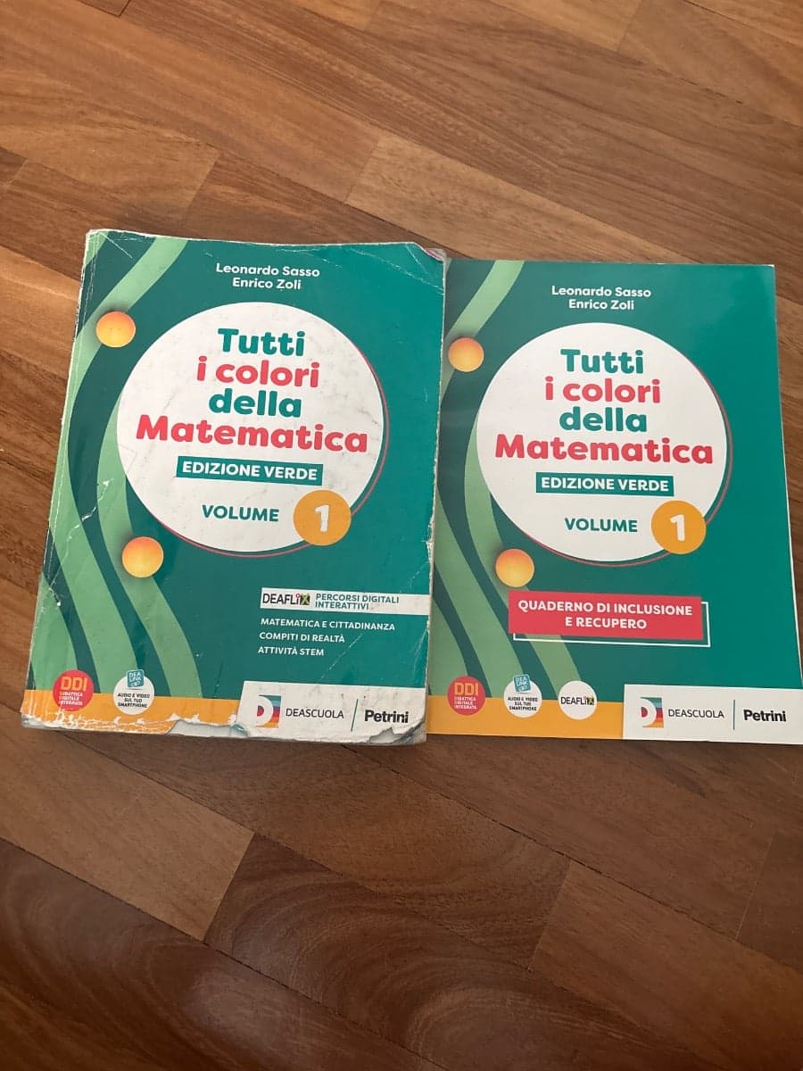 TUTTI I COLORI DELLA MATEMATICA - EDIZIONE VERDE - PRIMO BIENNIO - foto 1