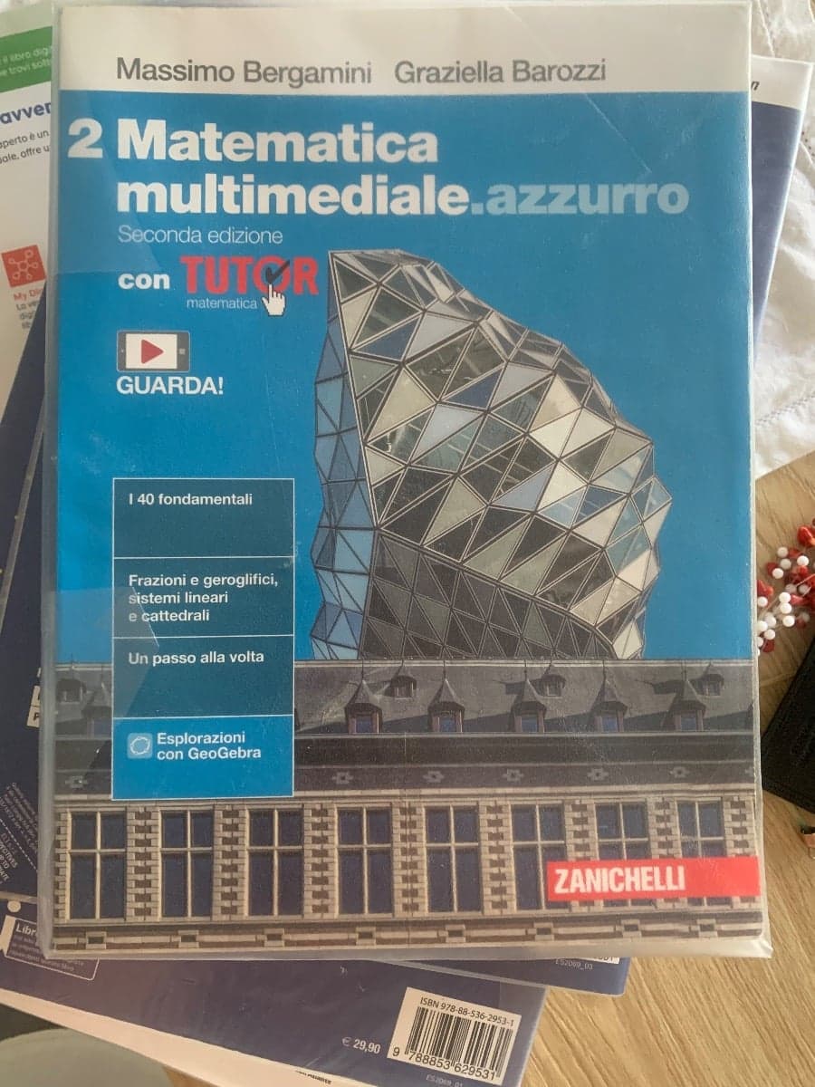 MATEMATICA MULTIMEDIALE.AZZURRO 2ED. - VOL. 2 CON TUTOR (LDM) - foto 1
