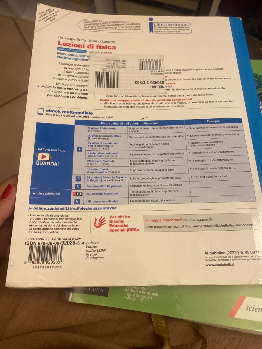 LEZIONI DI FISICA. EDIZIONE AZZURRA 2ED. - VOL. U (LDM) - foto 2