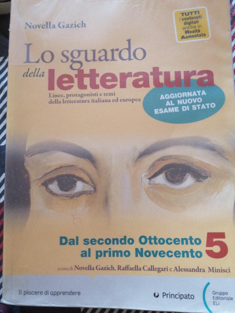 SGUARDO DELLA LETTERATURA 5 (LO) EDIZIONE AGGIORNATA - foto 1