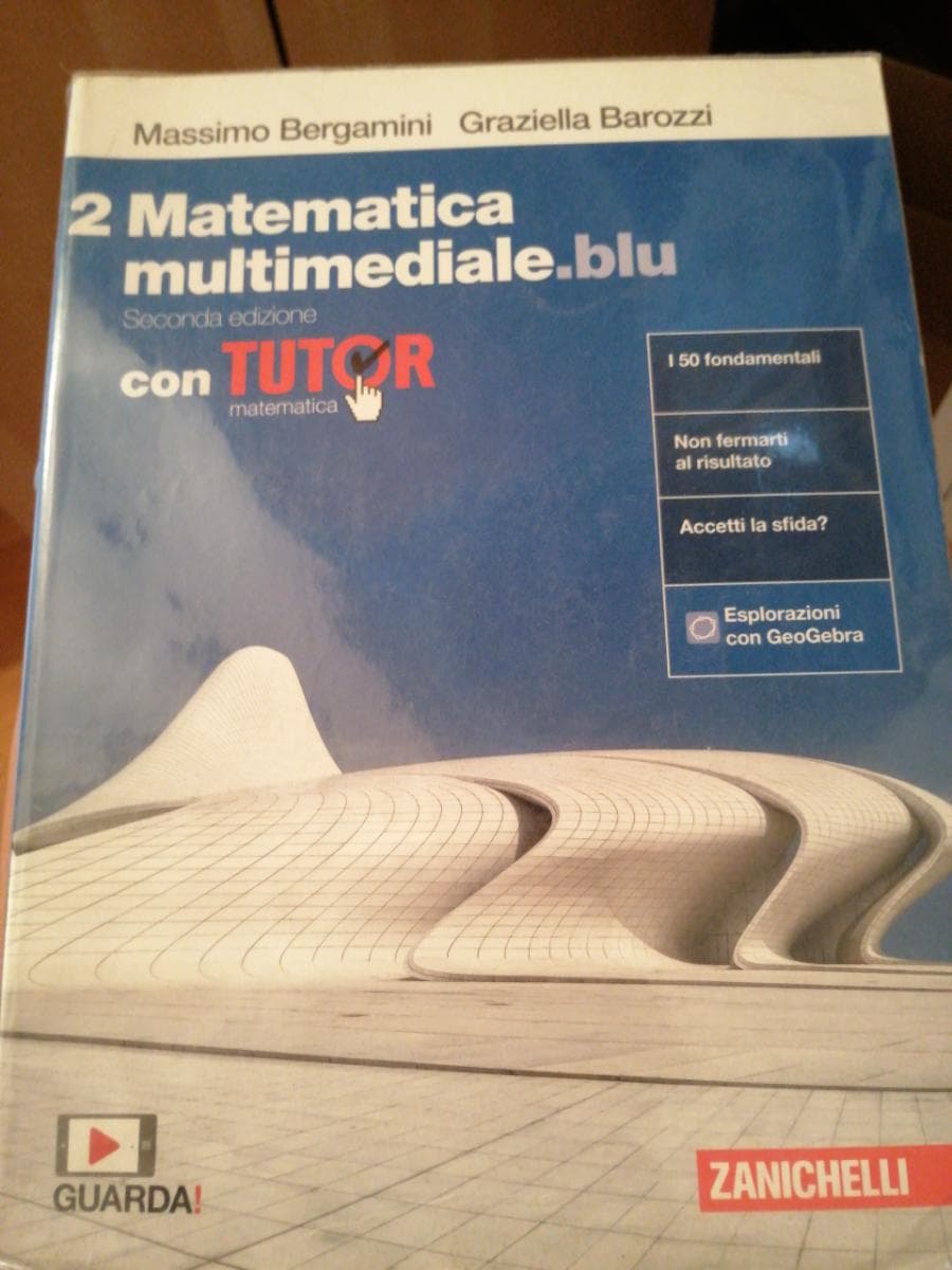 MATEMATICA MULTIMEDIALE.BLU - VOLUME 2 CON TUTOR (LDM) - foto 1