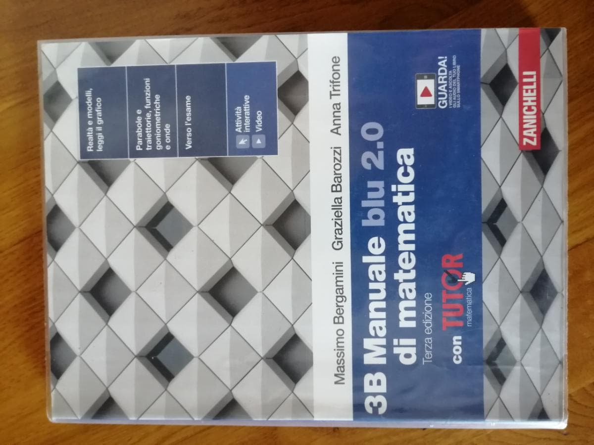 MANUALE BLU 2.0 DI MATEMATICA 3ED. - CONF. 3 CON TUTOR (LDM) - foto 1