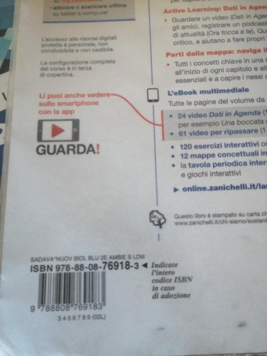 NUOVA BIOLOGIA.BLU 2ED. (LA) - L'AMBIENTE, LA CELLULA E I VIVENTI S (LDM) - foto 2