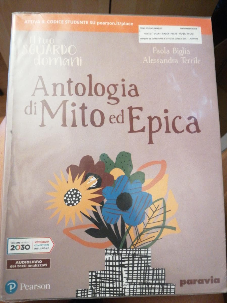 TUO SGUARDO DOMANI ANTOLOGIA DI MITO ED EPICA (IL) - foto 1