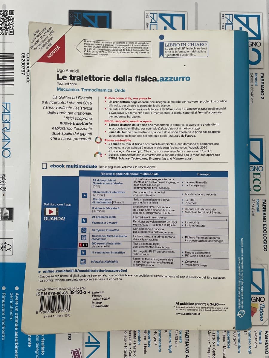 TRAIETTORIE DELLA FISICA.AZZURRO (LE) 3ED - VOLUME SECONDO BIENNIO (LDM) - foto 2