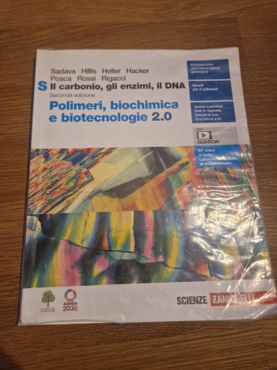 CARBONIO, GLI ENZIMI, IL DNA 2ED. (IL). POLIMERI 2.0 S (LDM) - foto 1