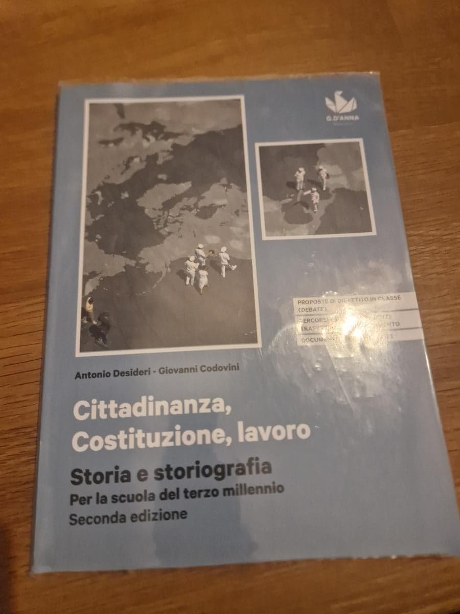 STORIA E STORIOGRAFIA CITTADINANZA, COSTITUZIONE, LAVORO - foto 1