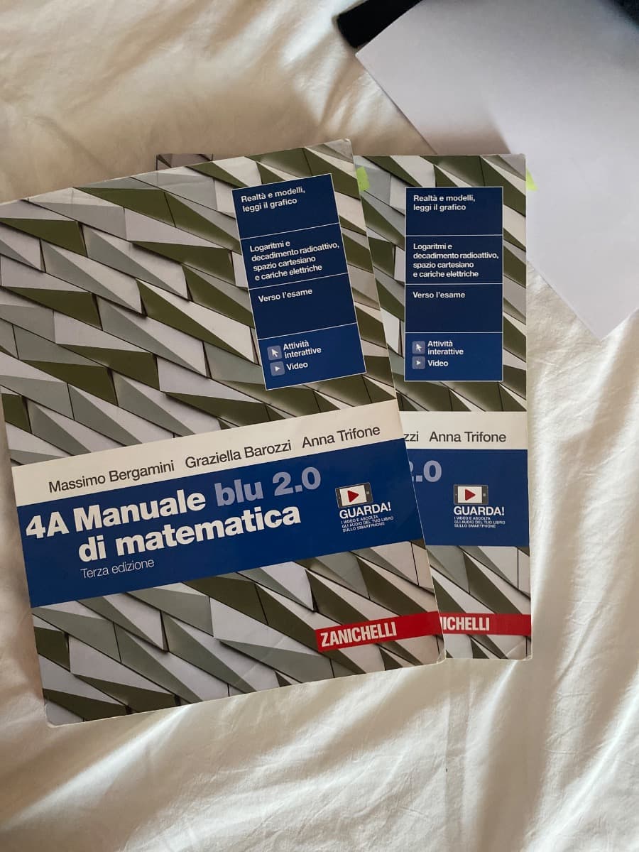 manuale blu 2.0 di matematica - foto 1