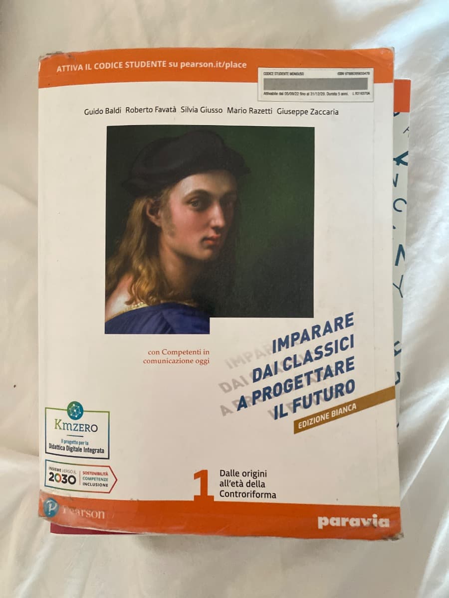 IMPARARE DAI CLASSICI A PROGETTARE IL FUTURO EDIZIONE BIANCA 1 CON COMPETENTI - foto 1