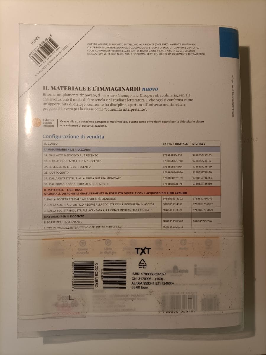 MATERIALE E L'IMMAGINARIO NUOVO (IL) VOL. 3 A - foto 2