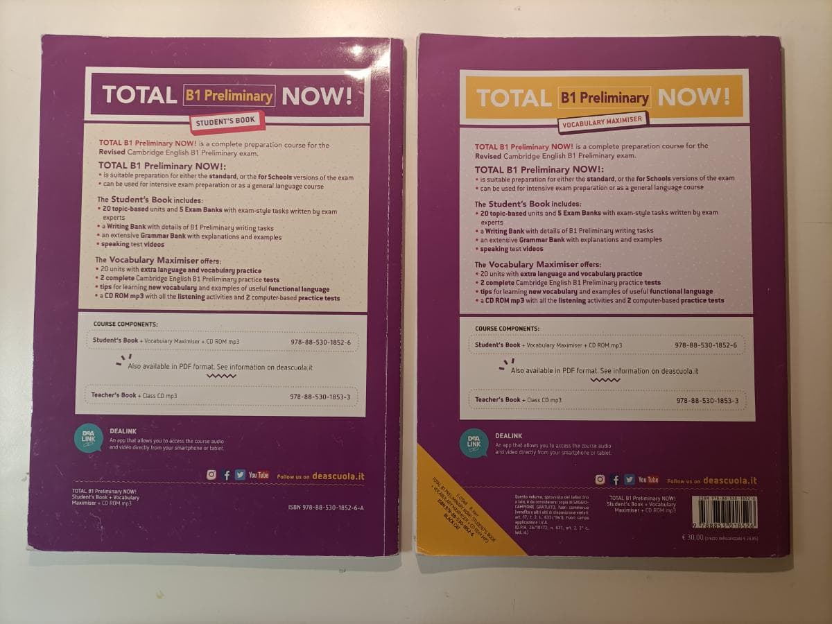 TOTAL B1 PRELIMINARY NOW! - STUDENT'S BOOK + VOCABULARY MAXIMIZER + - foto 2