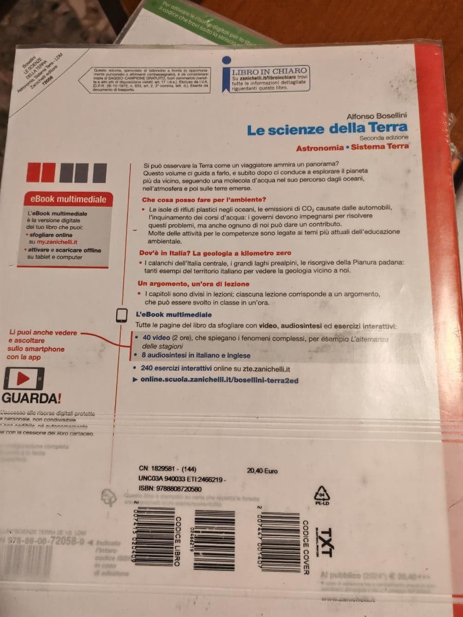 SCIENZE DELLA TERRA 2ED. (LE) - VOL. PRIMO BIENNIO (LDM) - foto 2