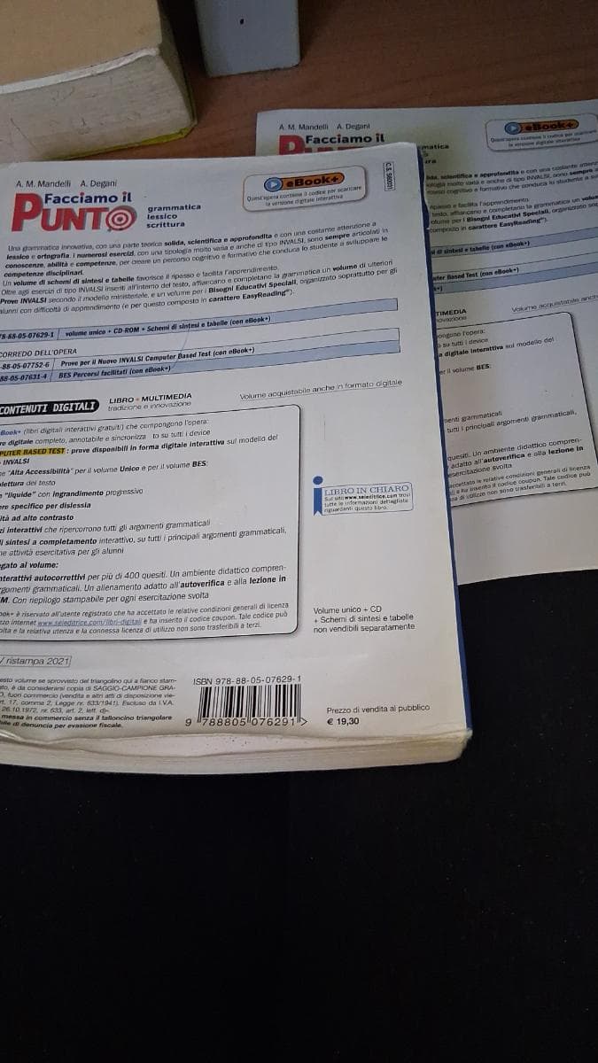 FACCIAMO IL PUNTO + CD + SCHEMI DI SINTESI E TABELLE - foto 2