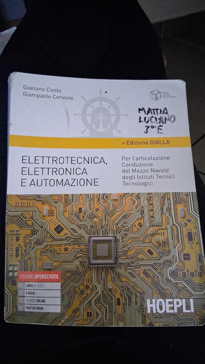 ELETTROTECNICA, ELETTRONICA E AUTOMAZIONE EDIZIONE GIALLA - foto 1