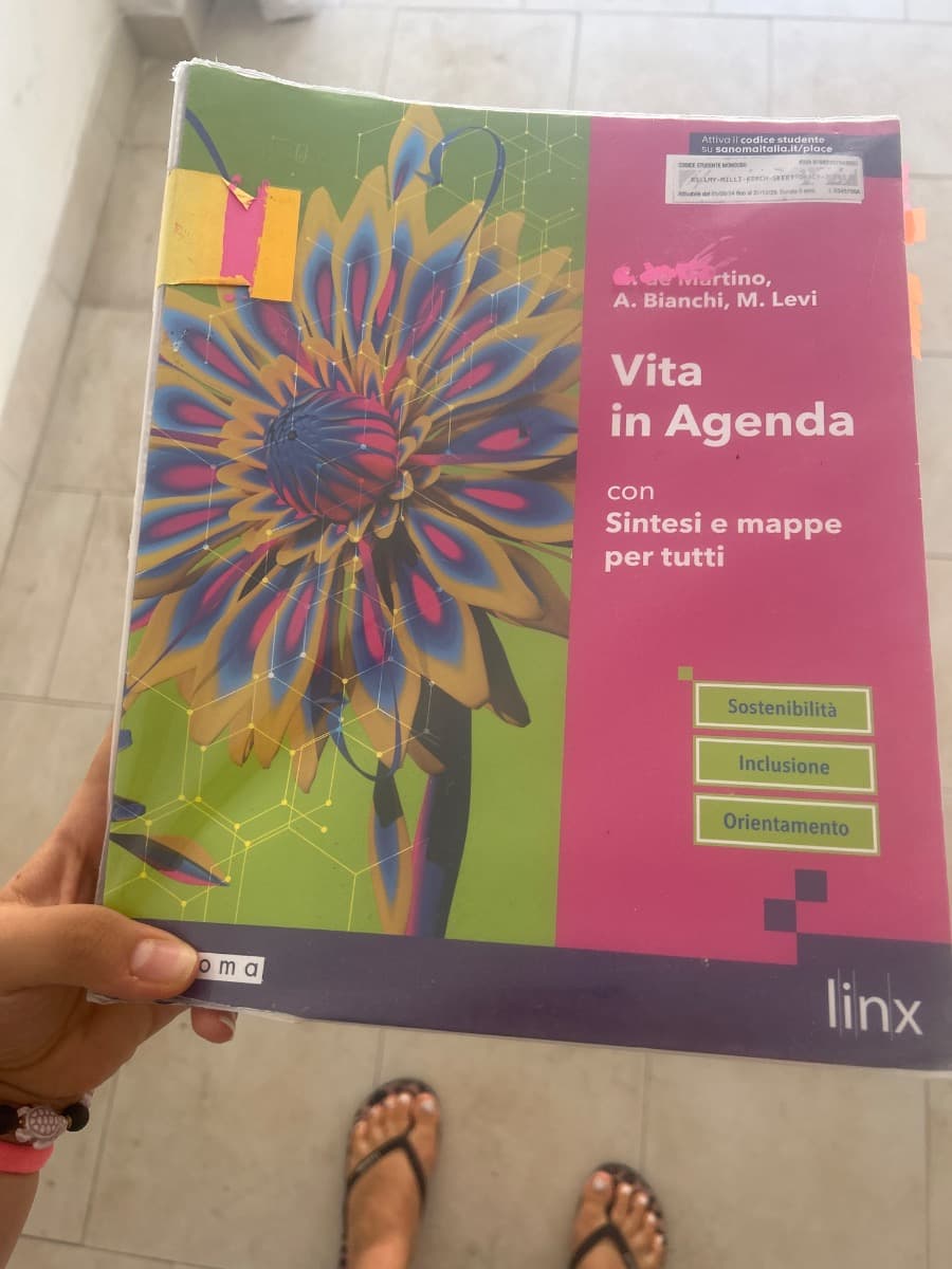 VITA IN AGENDA - CON SINTESI E MAPPE PER TUTTI - foto 1