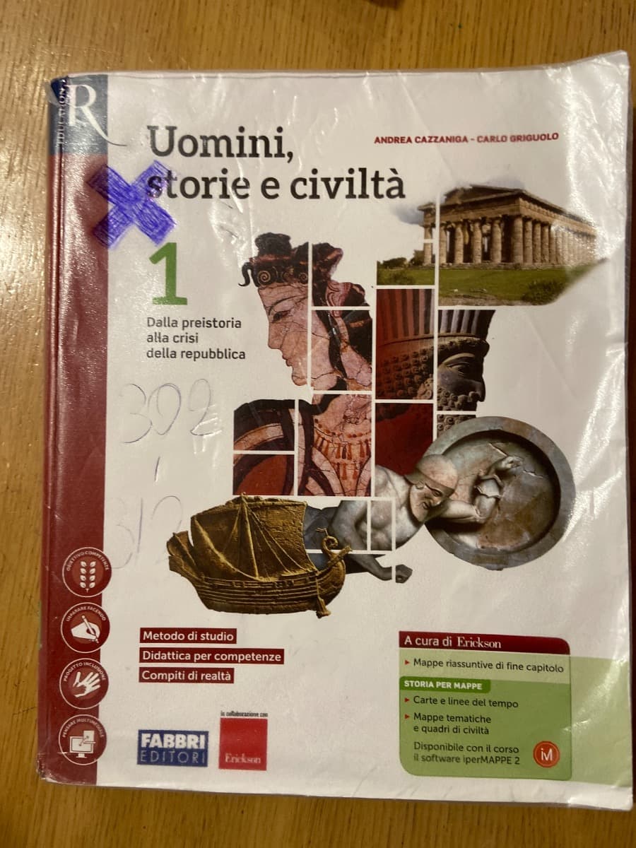 UOMINI, STORIE E CIVILTA' 1 - LIBRO MISTO CON HUB LIBRO YOUNG - foto 1