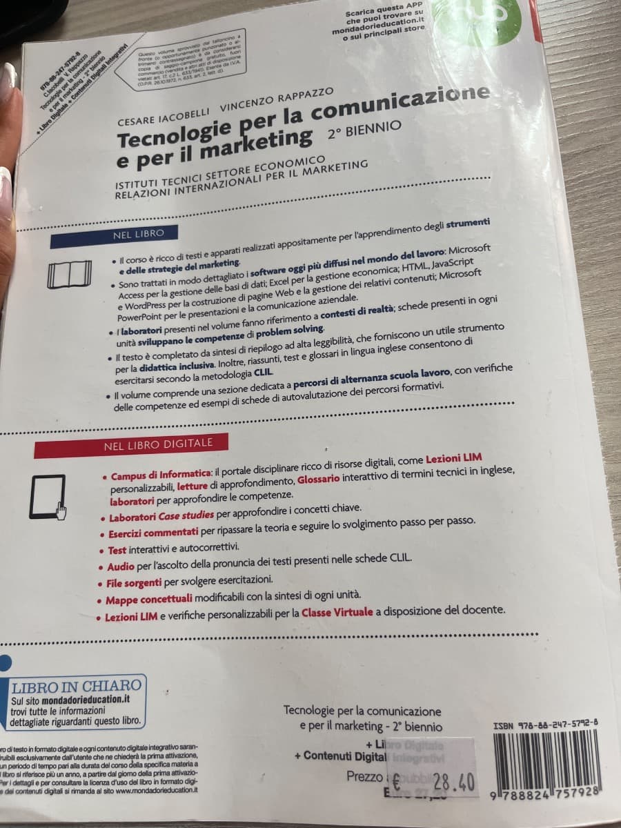 TECNOLOGIE PER LA COMUNICAZIONE E PER IL MARKETING - foto 2