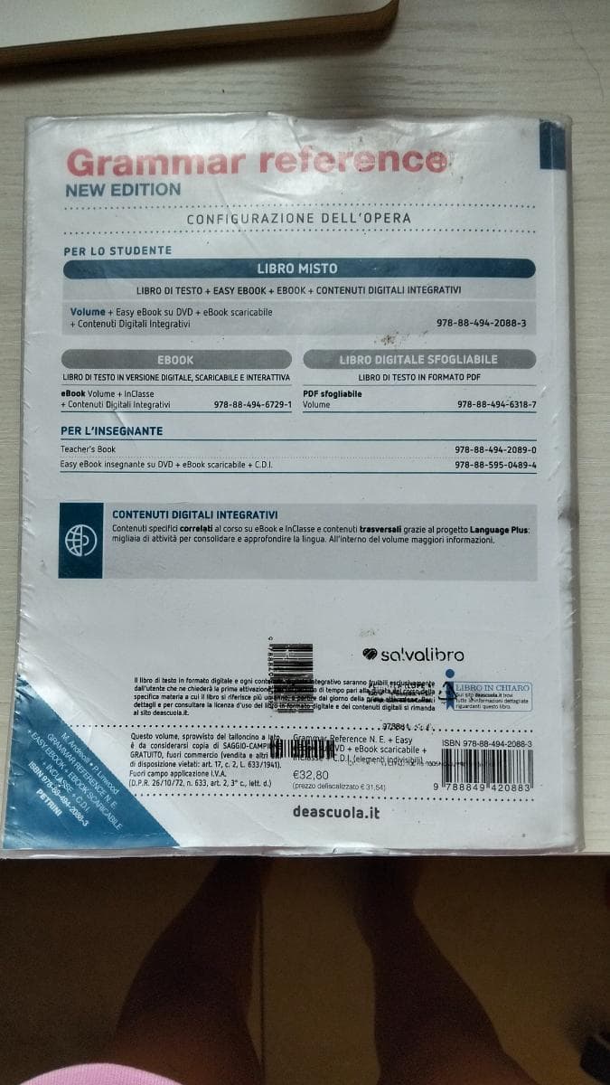 GRAMMAR REFERENCE NEW EDITION - VOLUME + EASY BOOK (SU DVD) + EBOOK - foto 2