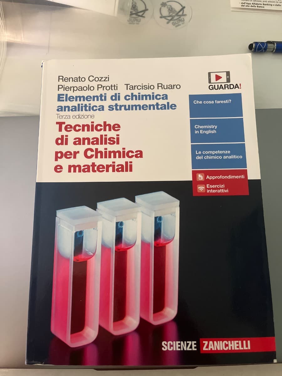 ELEMENTI DI CHIMICA ANALITICA STRUMENTALE 3ED. (LD) - foto 1
