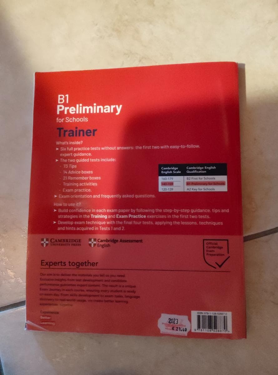 PRELIMINARY FOR SCHOOLS TRAINER FOR UPDATED 2020 EXAM - foto 2