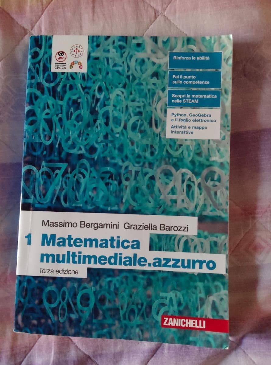 MATEMATICA MULTIMEDIALE.AZZURRO 3ED. - VOLUME 1 (LDM) - foto 1