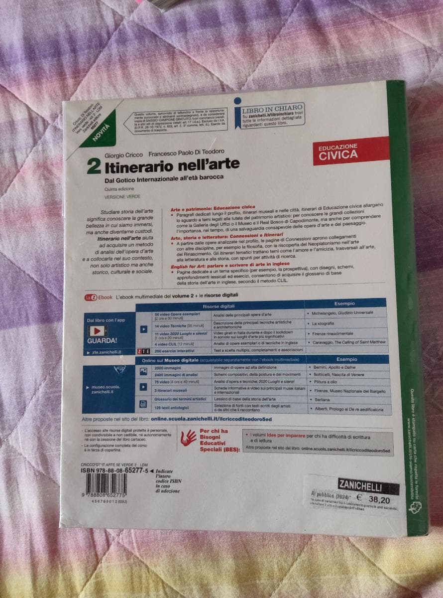 ITINERARIO NELL'ARTE EDIZIONE VERDE 5ED - VOLUME 2 (LDM) - foto 2