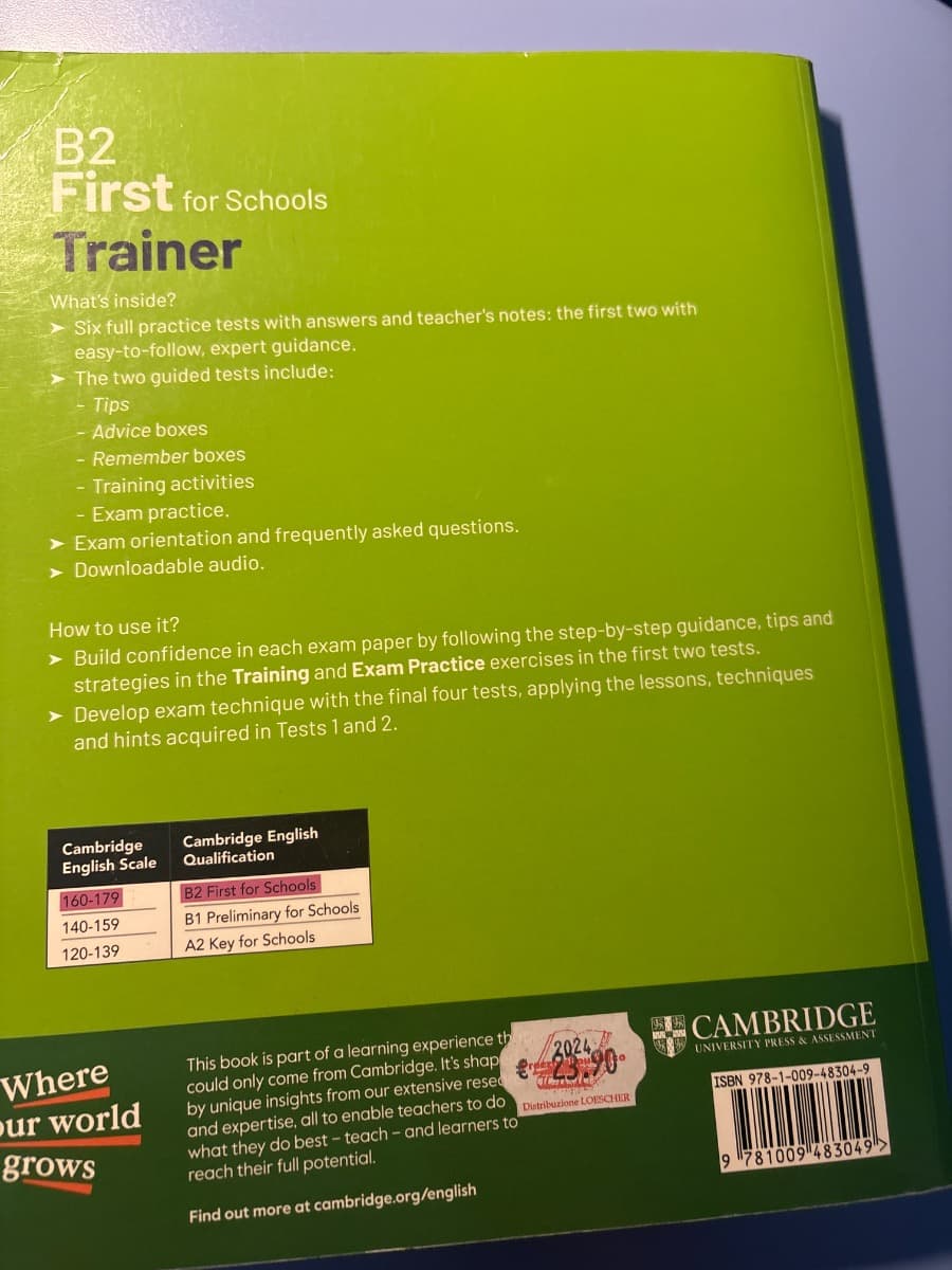 B2 FIRST FOR SCHOOLS TRAINER 3 - foto 2
