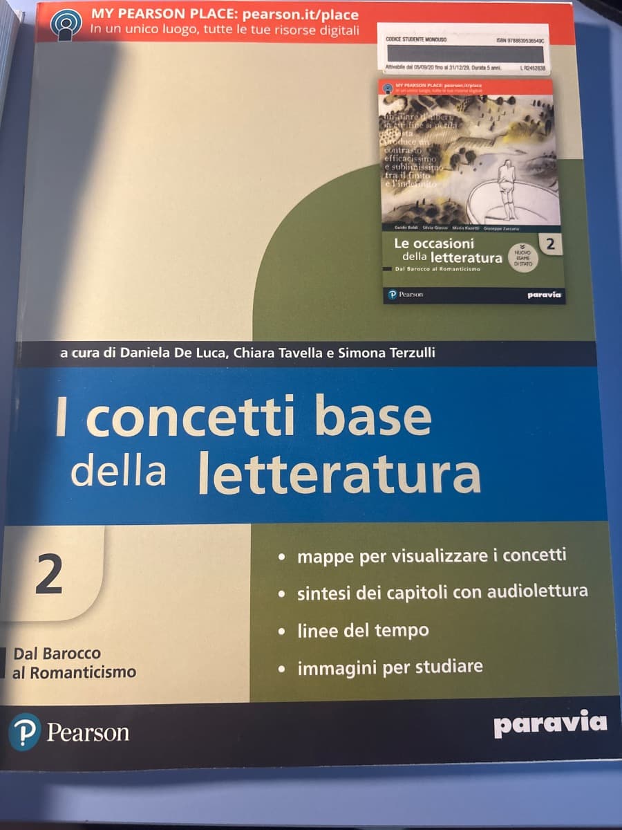 LE OCCASIONI DELLA LETTERATURA 2 EDIZIONE NUOVO ESAME DI STATO - foto 1