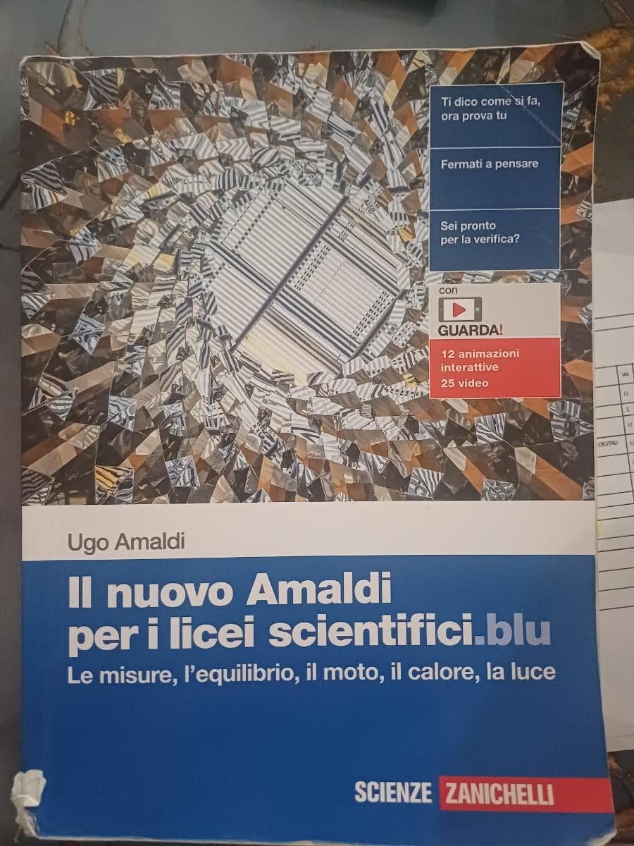 NUOVO AMALDI PER I LICEI SCIENTIFICI.BLU (IL) - VOL. PRIMO BIENNIO (LDM) - foto 1