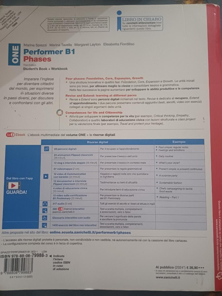 PERFORMER B1 PHASES THIRD EDITION - VOLUME ONE (LDM) - foto 2