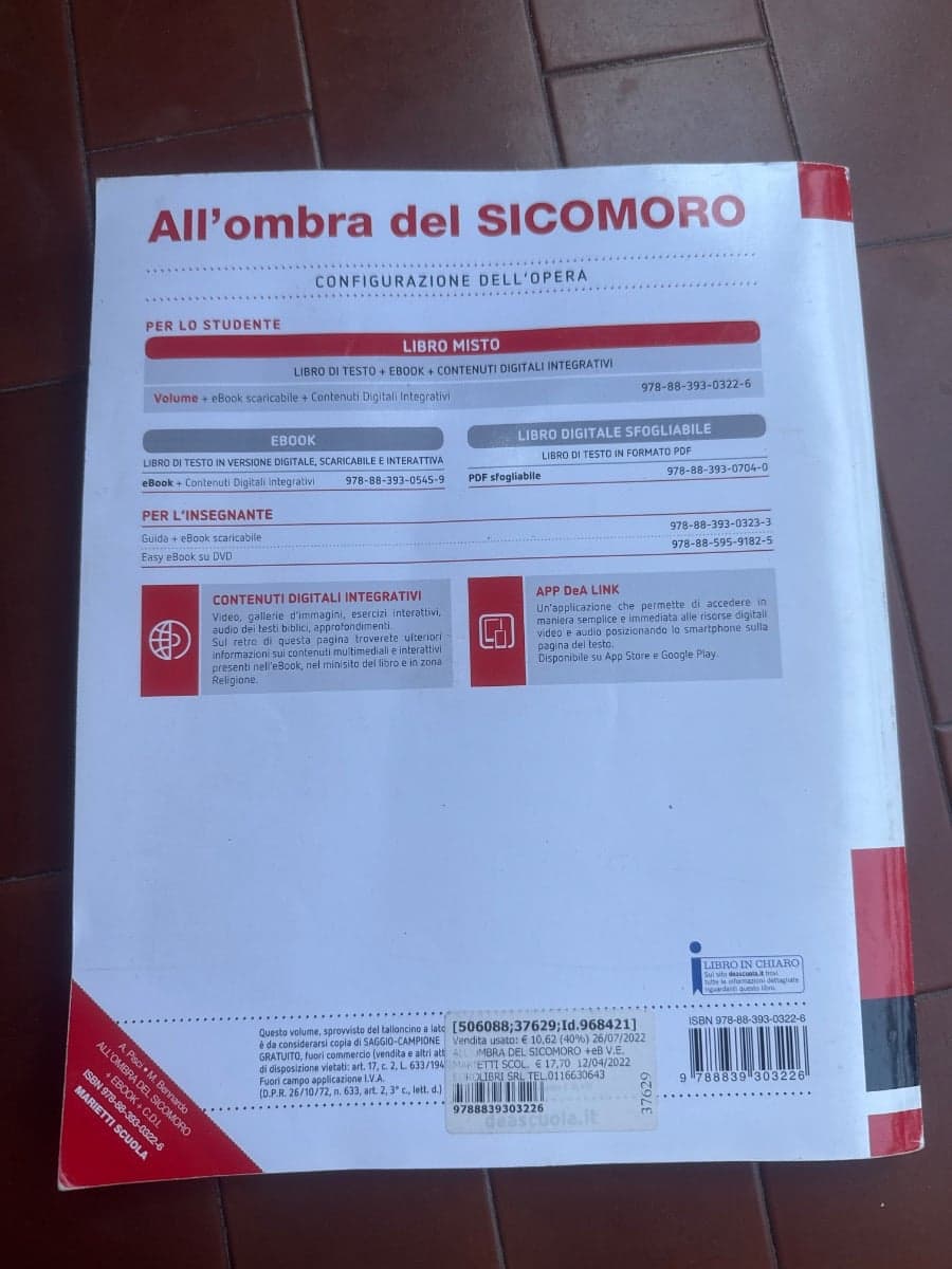 ALL'OMBRA DEL SICOMORO - VOLUME + EBOOK - foto 2